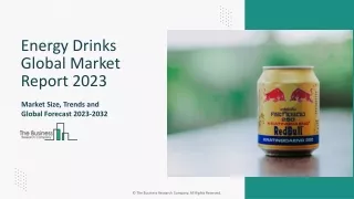 Energy Drinks Market Growth, Trends 2023-2032