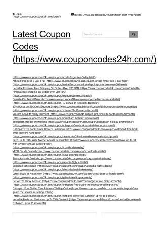 www.couponcodes24h.com