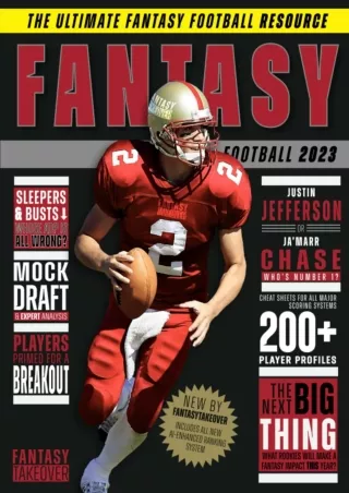 √READ❤ [⚡PDF] 2023 Fantasy Football Resource