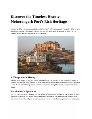 Discover the Timeless Beauty