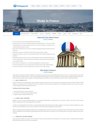 Study In France Student Visa, Top Universities, Education System, Cost