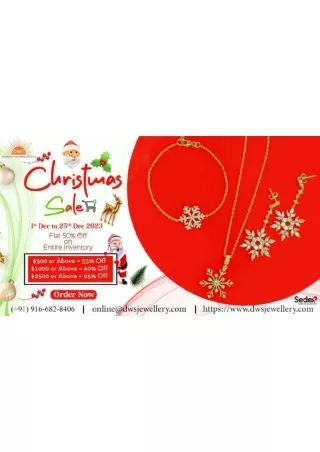 Shop Till You Drop: DWS Jewellery Christmas Sale - Up to 65% Off!