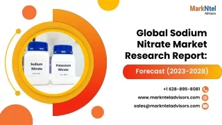 Sodium Nitrate Market