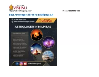 Best Astrologers for Hire in Milpitas CA