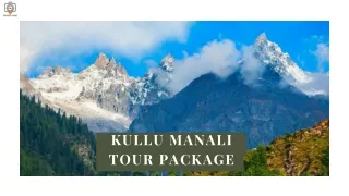 Kullu Manali Tour Package  TravelCase