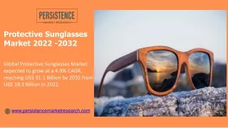 Protective Sunglasses Market Dynamics Size, Share, and Industry Growth, 2032