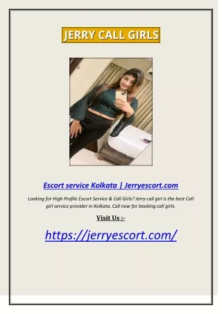 Escort service Kolkata | Jerryescort.com