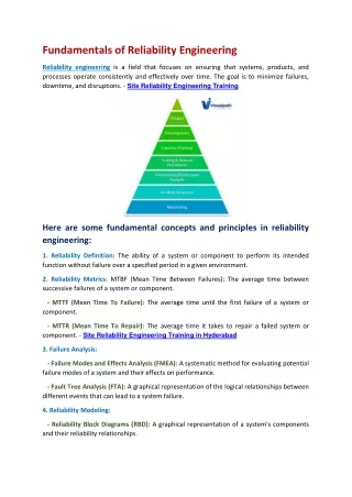 SRE Training in Hyderabad | Site Reliability Engineering Online training