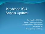 Surviving Sepsis Campaign Phase 3 Data