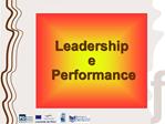 Leadership e performance