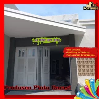 PROFESSIONAL..!! Wa 0852 1824 3246 Pabrik Pintu Garasi Mobil Besi Fortress Untuk Tempat Tinggal Di Nusa Tenggara Timur