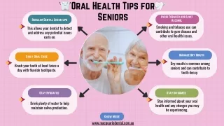 Oral Health Tips for Seniors