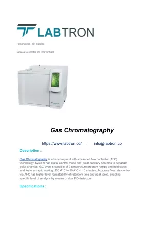 Gas Chromatography