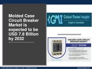 Molded Case Circuit Breaker Market Trends Research & Projections For 2023- 2032