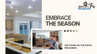 Embrace the Season Fall Trends for Full Home Renovation