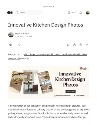 Innovative Kitchen Design Photos