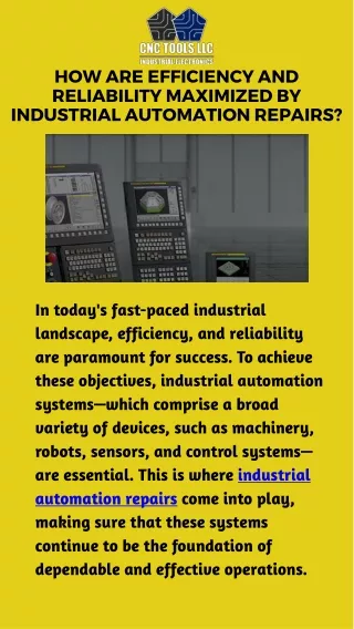 Precision Solutions for Industrial Automation Repairs