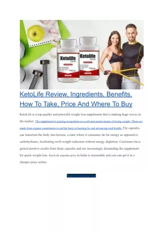 ketolife reviews