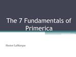 The 7 Fundamentals of Primerica