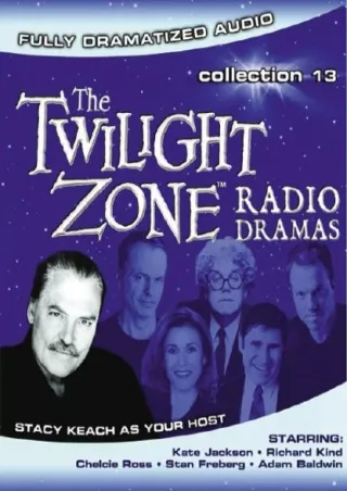 ✔Download⭐ Book [⚡PDF] Twilight Zone Radio Dramas Collection 13