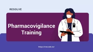 Pharmacovigilance Training