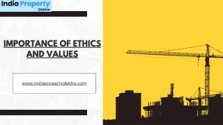 Importance of Ethics and Values (1)