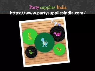 Birthday Party decorations in India