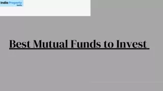 Best Mutual Funds to Invest in 2024 | Best Mutual Funds to Invest