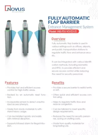 Automatic flap barrier access control