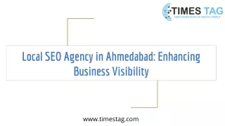 Local SEO Agency in Ahmedabad_ Enhancing Business Visibility