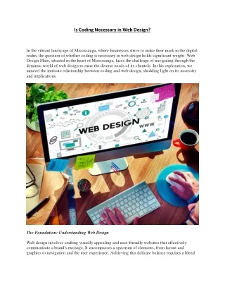 Is Coding Necessary in Web Design?