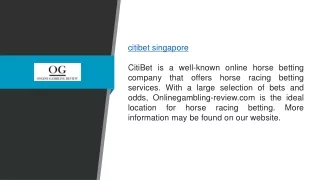 Citibet Singapore Onlinegambling-review.com