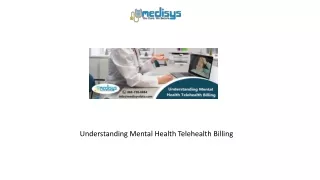 Understanding Mental Health Telehealth Billing