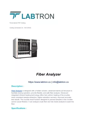 Fiber Analyzer