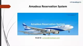 Amadeus Reservation System