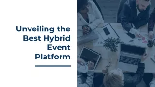 Best Hybrid Event Platform