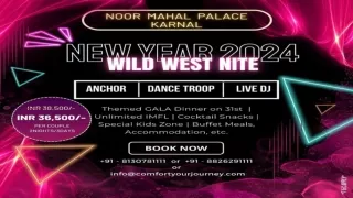 Karnal New Year Packages 2024 | Luxury New Year Packages in India
