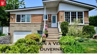 Maison à Vendre à Duvernay