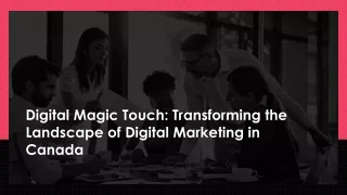 Strategic Digital Solutions: Your Trusted Canadian Marketing Partner