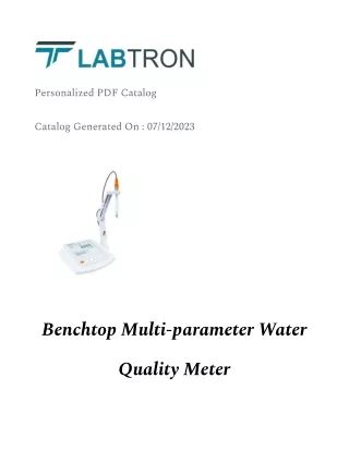 Benchtop Multi-parameter Water Quality Meter