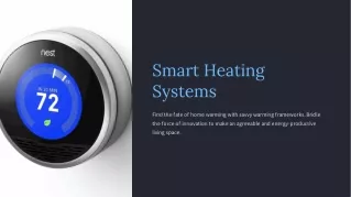 Smart Heating Systems