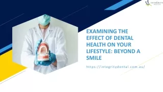 Beyond a Smile: Unveiling the Holistic Connection