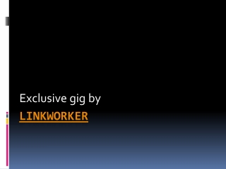 linkworker