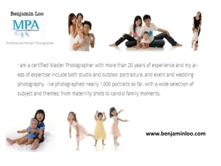 Portrait Photographers Singapore