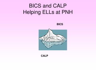 BICS and CALP Helping ELLs at PNH