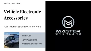 Vehicle Electronic Accessories  Cell Phone Signal Booster For Vans