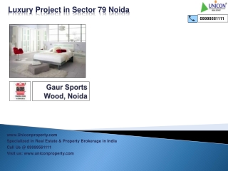 Gaur Sports Wood- Residential Project