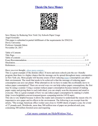 Essay On How To Save Electricity