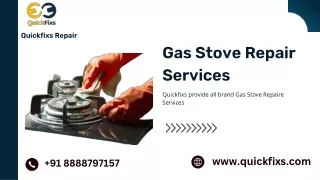 Expert Gas Stove Repairs