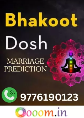 Marriage Prediction_ Free Consultation for Bhakoot Dosha